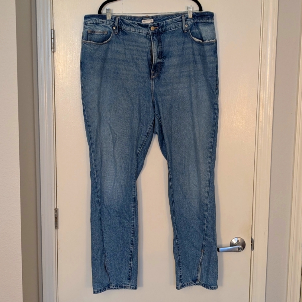 Good American Split Hem Jeans sz 18
